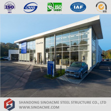 Metal Frame Structure Car Dealers Car Shop